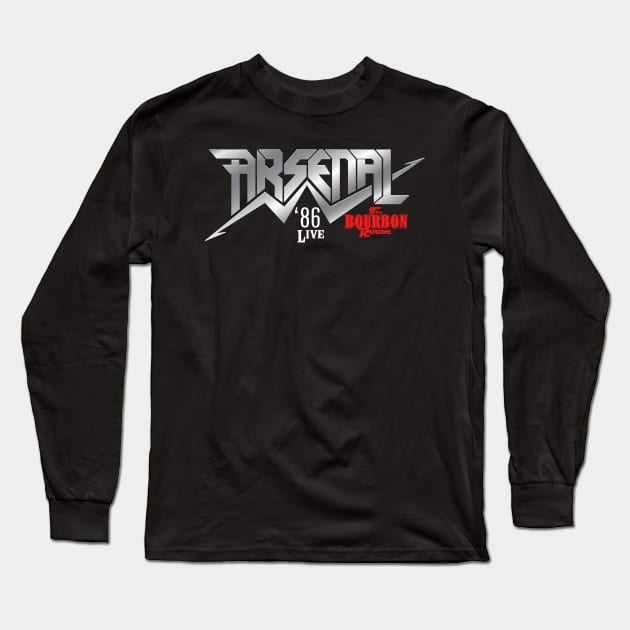 Arsenal at the Bourbon Room Tee Long Sleeve T-Shirt by Illustratorator